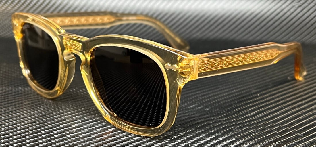 GUCCI GG0182S 006 Brown Transparent Mens Medium 49 mm Sunglasses: GUCCI GG0182S 006 Brown Transparent Mens Medium 49 mm Sunglasses Frame Color: Brown Type: Sunglasses New The BIDHAUS Guarantee: All items in this auction are guaranteed to be 100% authentic. At Your S