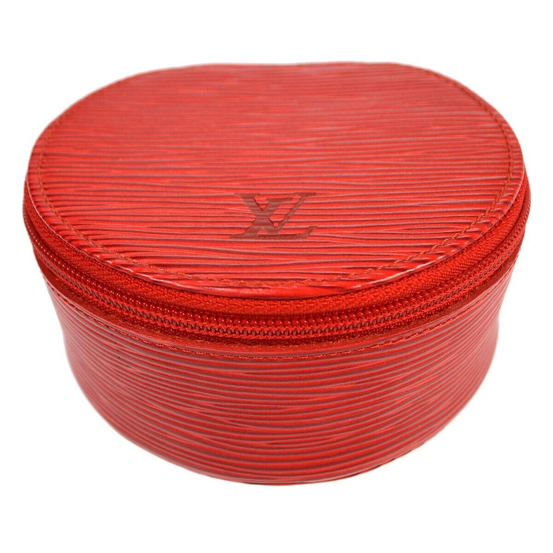 Louis Vuitton Red Epi Ecrin Bijou 10 Jewelry Case Pouch M48217: Louis Vuitton Red Epi Ecrin Bijou 10 Jewelry Case Pouch M48217 Outside Condition: A: Excellent/Inside Condition: A: Excellent The BIDHAUS Guarantee: All items in this auction are guaranteed to be 100%