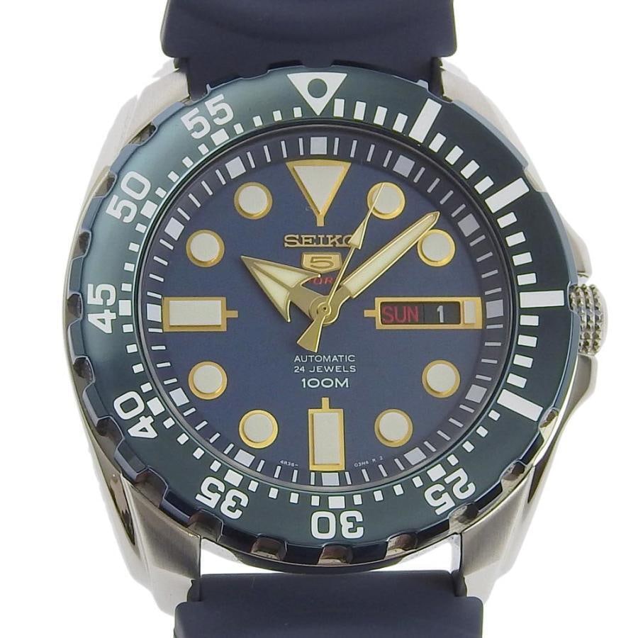Seiko 5 Five Sports 4R36 03T0 SRP605K2 Automatic Day Date Mens Watch: Seiko 5 Five Sports 4R36 03T0 SRP605K2 Automatic Day Date Mens Watch Description of Item Brand: Seiko Product Name: Seiko 5 Model Number: 4R36 03T0 SRP605K2 Material: Case: SS Belt: Rubber Specificati