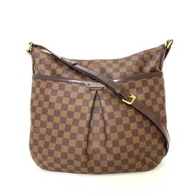 Louis Vuitton Bag Bloomsbury GM Ebene Brown Shoulder Crossbody Women's Men's Damier N42250 (1 of 8)