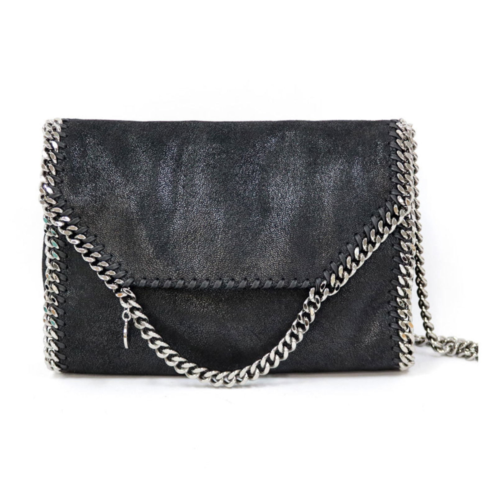 Stella McCartney Falabella Shoulder Bag Polyester Black Ladies: Stella McCartney Falabella Shoulder Bag Polyester Black Ladies Brand: Stella McCartney Country of Origin: Italy Type: Shoulder bag Material: Polyester Polyester: Color: Black Outer Pocket: Open pocket