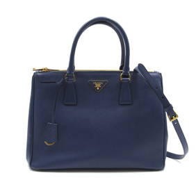 PRADA 2way tote Blue Safiano leather BN1874 (1 of 13)