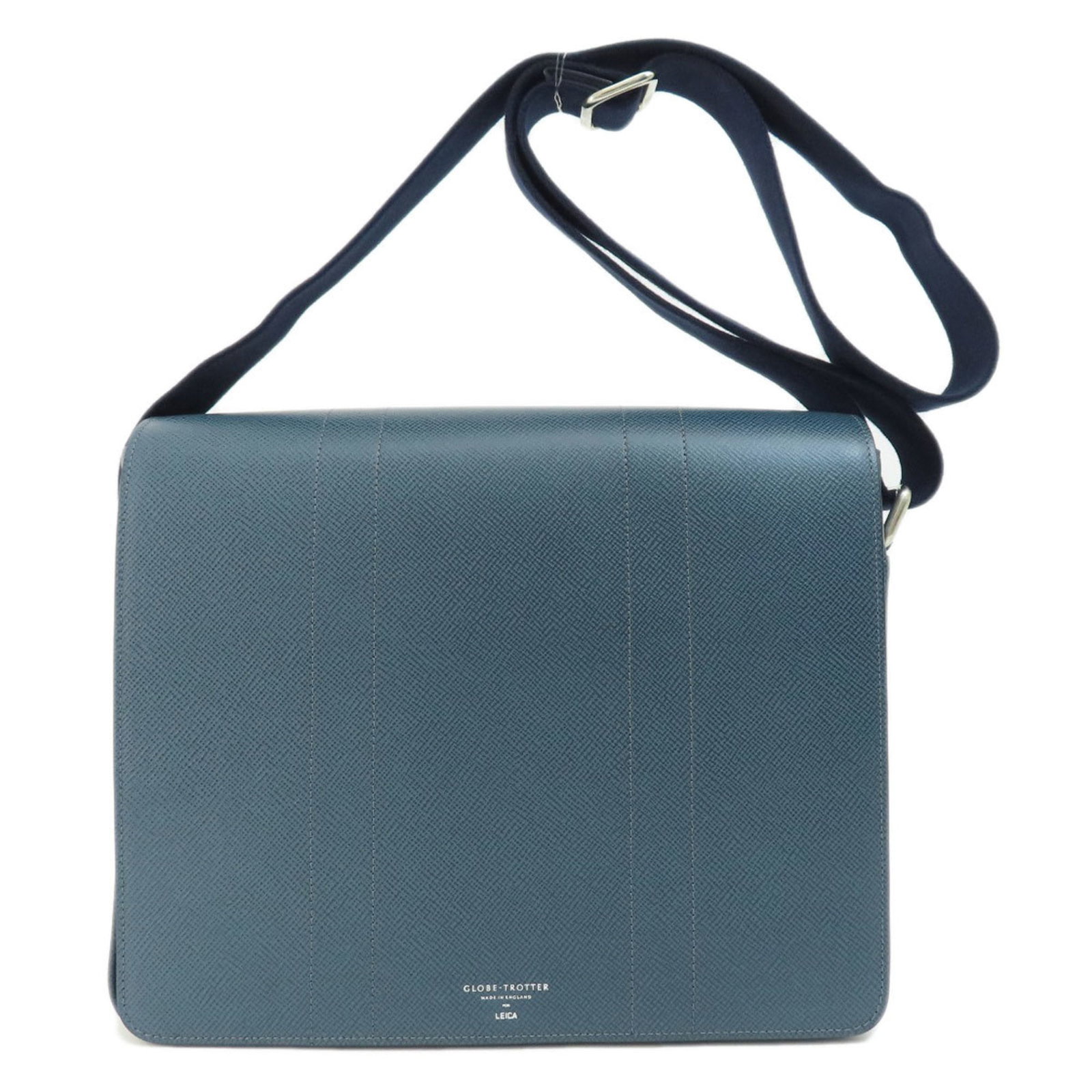 Globe-Trotter Leica Collaboration Camera Bag GLOBE-TROTTER for LEICA Shoulder Leather Unisex GLOBE: Globe-Trotter Leica Collaboration Camera Bag GLOBE-TROTTER for LEICA Shoulder Leather Unisex GLOBE TROTTER Brand: GLOBE-TROTTER Type: Shoulder bag Material: Leather Leather: Color: Blue Closure: Magne