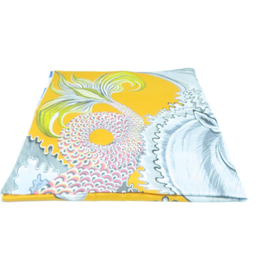 HERMES Scarf Scarves Silk Orange/Pink/Blue: HERMES Scarf Scarves Silk Orange/Pink/Blue AB: Very Good The BIDHAUS Guarantee: All items in this auction are guaranteed to be 100% authentic. At Your Service: At BIDHAUS, our Customer Support Special