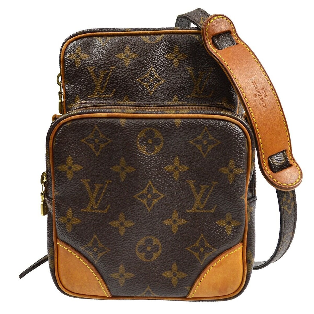 LOUIS VUITTON AMAZON CROSSBODY SHOULDER BAG MONOGRAM M45236 TH0064: LOUIS VUITTON AMAZON CROSSBODY SHOULDER BAG MONOGRAM M45236 TH0064 Outside Condition: C: Heavily Used/Inside Condition: C: Heavily Used The BIDHAUS Guarantee: All items in this auction are guaranteed 