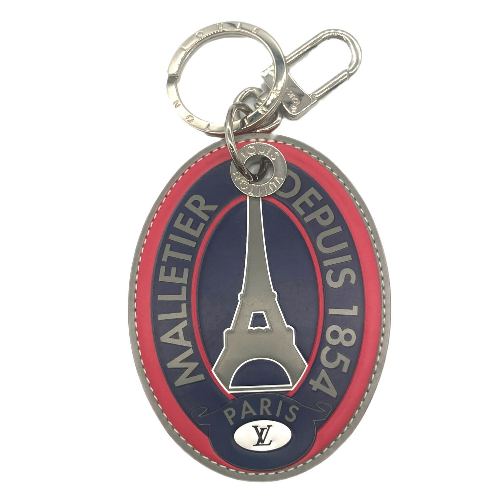 Louis Vuitton Portocle LV League Eiffel Tower Monogram Eclipse Keychain LOUIS VUITTON Women's Men's: Louis Vuitton Portocle LV League Eiffel Tower Monogram Eclipse Keychain LOUIS VUITTON Women's Men's M61961 Brand: Louis Vuitton Line: Monogram Eclipse Model: M61961 Type: Keyring Gender: Men Women Col