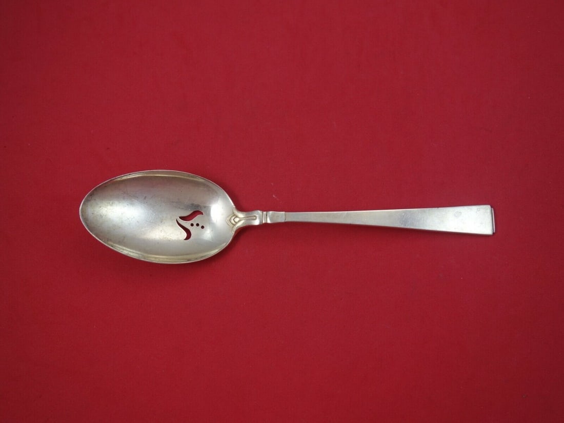 Classic Beauty by Frank Smith Sterling Silver Serving Spoon Pierced Original 8": Classic Beauty by Frank Smith Sterling Silver Serving Spoon Pierced Original 8" Classic beauty by frank smithsterling silver pierced serving spoon, original, 8" in the pattern classic beauty by frank