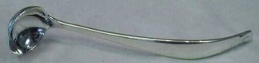 Spring Bud by Alvin Sterling Silver Mustard Ladle Custom Made 4 1/2" (1 of 2)