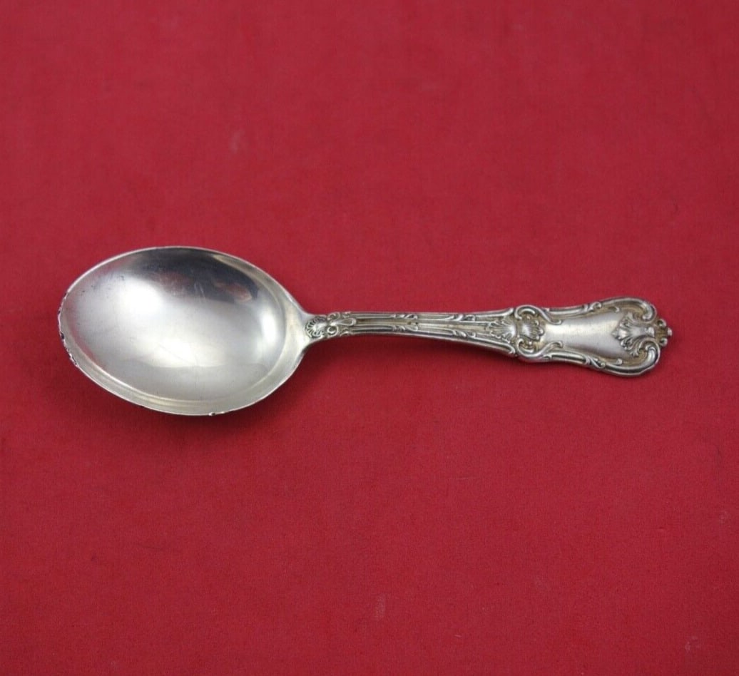 Federal Cotillion by Frank Smith Sterling Silver Baby Spoon 4 1/4": Federal Cotillion by Frank Smith Sterling Silver Baby Spoon 4 1/4" Federal cotillion by frank smithsterling silver baby spoon 4 1/4" in the pattern federal cotillion by frank smith. It is not monogram