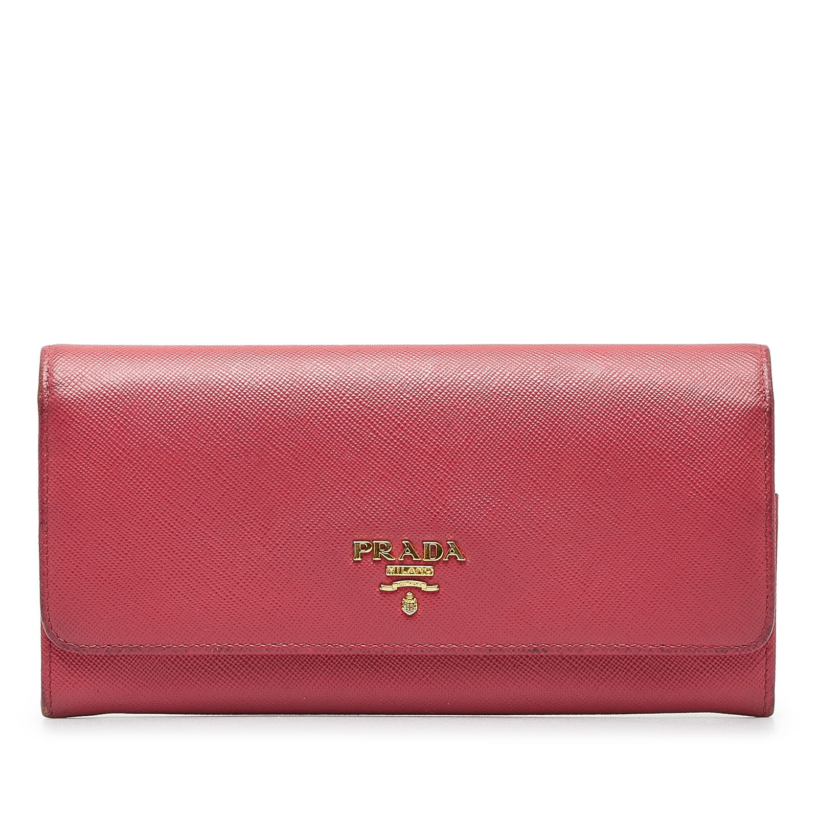 Prada Saffiano Long Wallet Auction