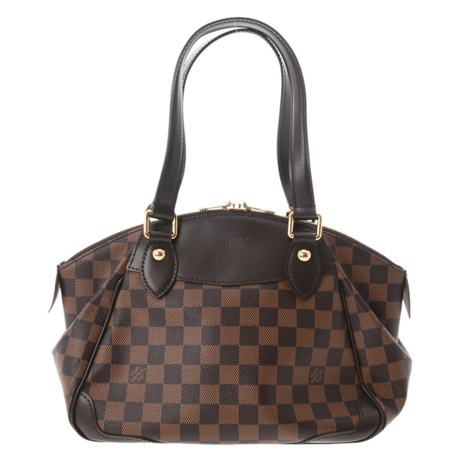 LOUIS VUITTON Louis Vuitton Damier Verona PM Brown N41117 Ladies Canvas Handbag: LOUIS VUITTON Louis Vuitton Damier Verona PM Brown N41117 Ladies Canvas Handbag Brand: Louis Vuitton Model: N41117 Type: Handbag Material: Damier Canvas Damier Canvas: Color: Brown Closure: Open Outer