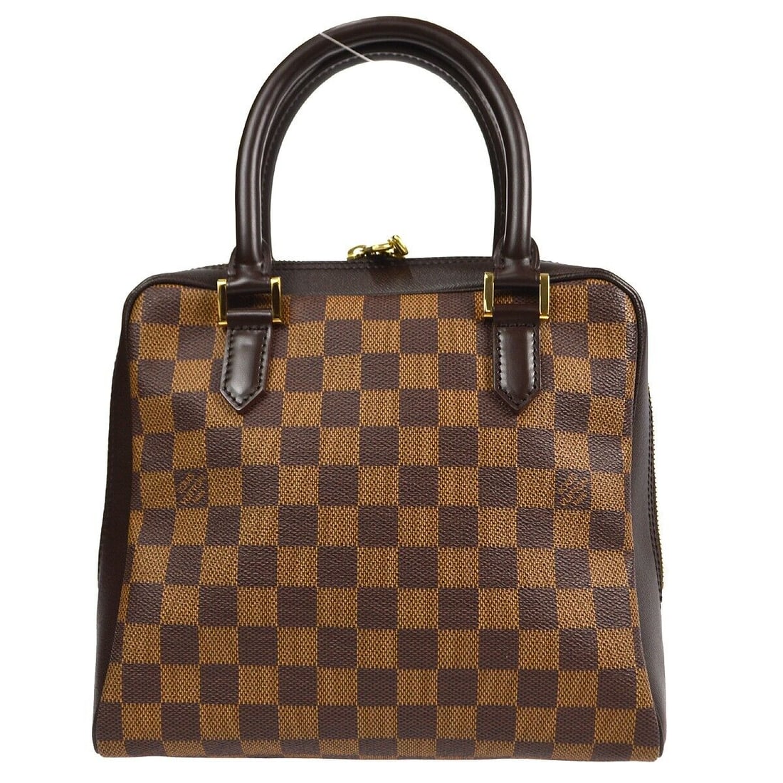 Louis Vuitton Brera Handbag Purse Damier Brown N51150 VI1927: Louis Vuitton Brera Handbag Purse Damier Brown N51150 VI1927 Bag Width: 9.4 Pattern: Check Bag Height: 8.3 Closure: Zipper Occasion: Casual Size: Medium Handle Style: Double Handles Lining Material: A