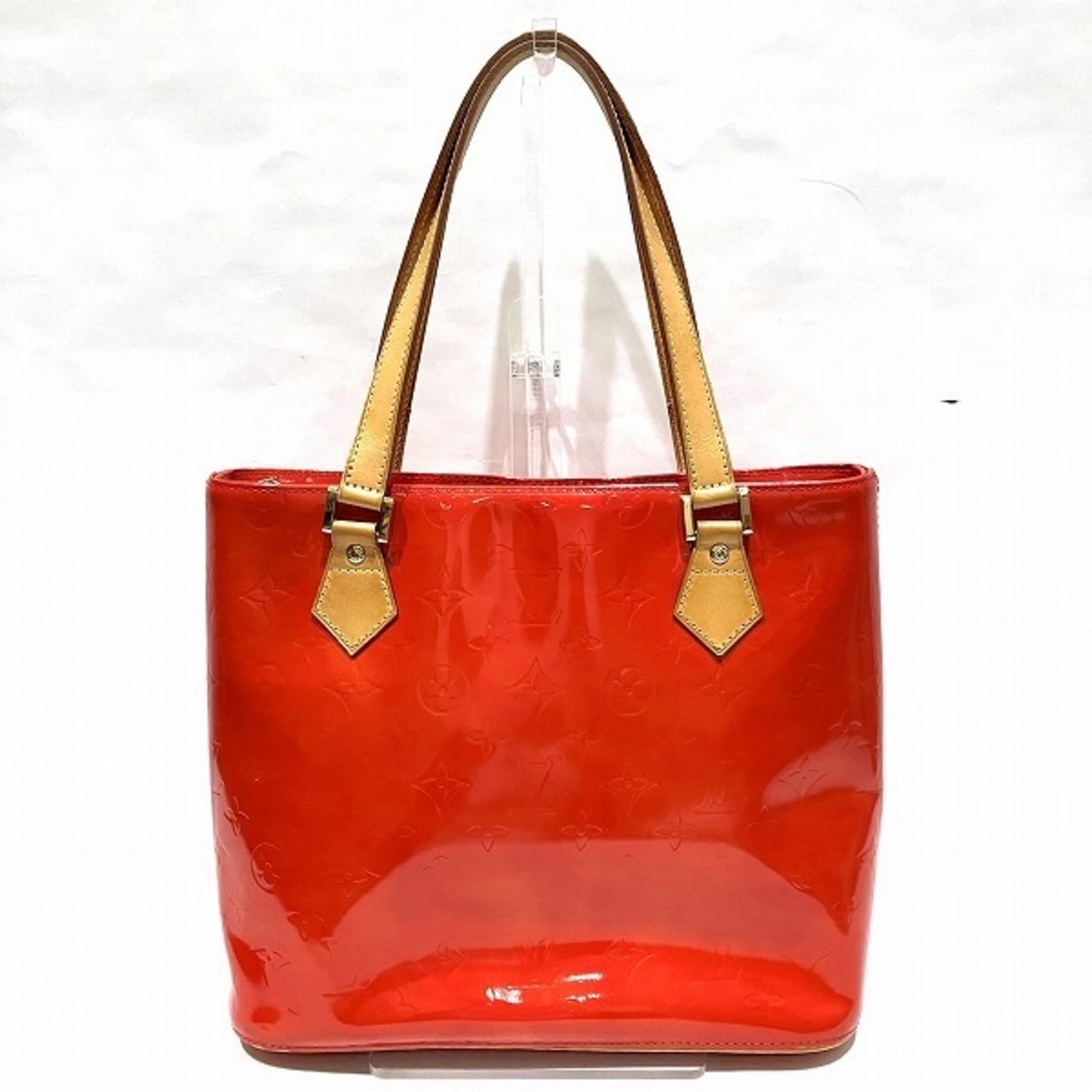 Louis Vuitton Vernis Houston M91092 Bag Handbag Tote Ladies: Louis Vuitton Vernis Houston M91092 Bag Handbag Tote Ladies Brand: Louis Vuitton Line: Vernis Model: M91092 Type: Handbag Tote bag Material: Patent leather Patent leather: Color: Rouge Gender: Women S