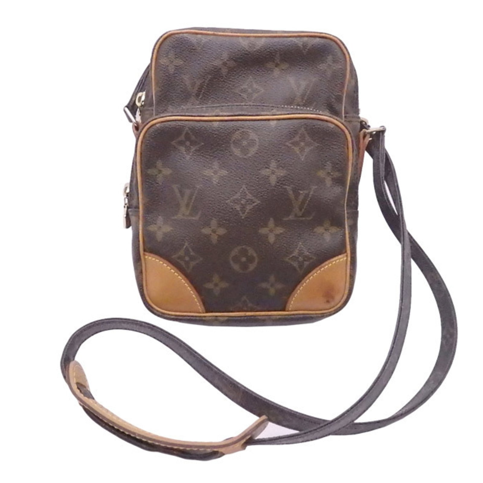 Louis Vuitton LOUIS VUITTON Diagonal Shoulder Bag Monogram Amazon Canvas Brown Unisex M45236 e54348a: Louis Vuitton LOUIS VUITTON Diagonal Shoulder Bag Monogram Amazon Canvas Brown Unisex M45236 e54348a Brand: Louis Vuitton Country of Origin: France Material: Monogram Monogram: Color: Brown Monogram G