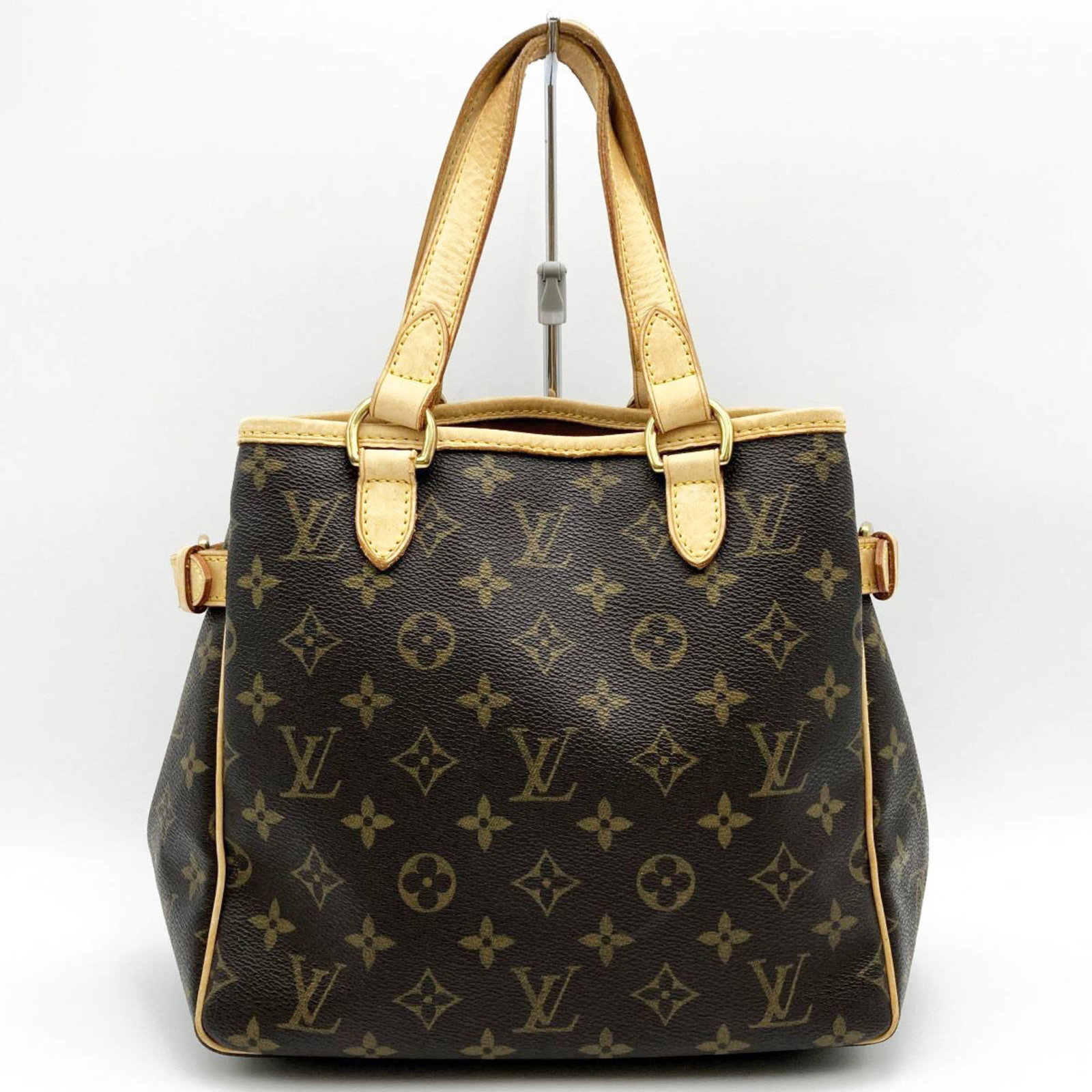 LOUIS VUITTON Batignolles Monogram Tote Bag Handbag Brown PVC Women's Men's Fashion M51156: LOUIS VUITTON Batignolles Monogram Tote Bag Handbag Brown PVC Women's Men's Fashion M51156 Brand: Louis Vuitton Model: M51156 Type: Handbag Tote bag Material: Monogram Monogram: Color: Monogram Inner 