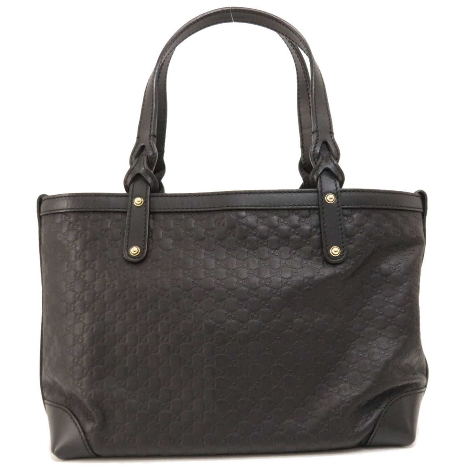 Gucci 269878 Micro GG Tote Bag Leather Ladies GUCCI: Gucci 269878 Micro GG Tote Bag Leather Ladies GUCCI Brand: Gucci Type: Tote bag Material: Leather Leather: Color: Black Closure: Hook Inner Pocket: Zipper pocket1 Open pocket2 Zipper pocket: 1 Open po