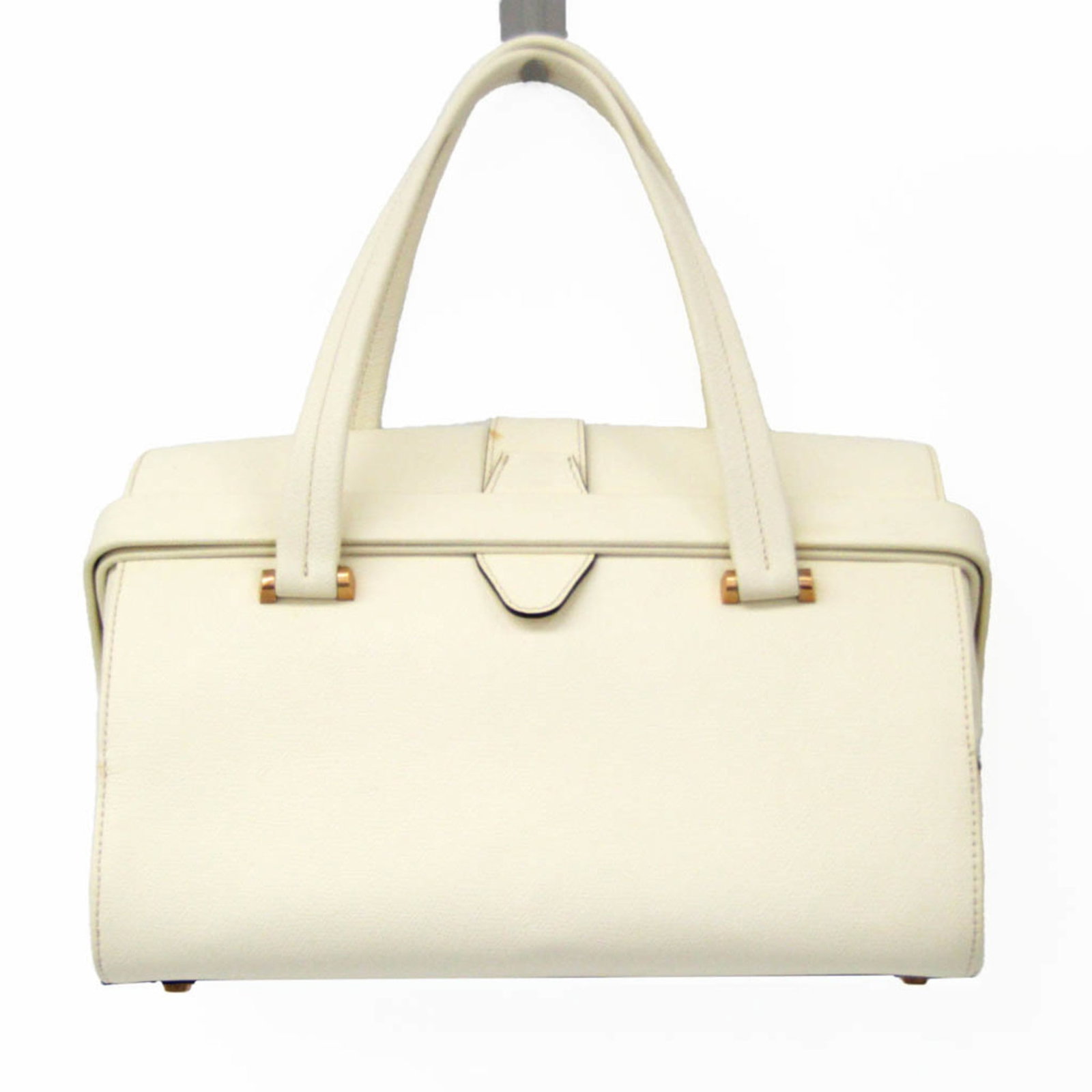 Valextra Women's Leather Handbag Cream: Valextra Women's Leather Handbag Cream Brand: Valextra Country of Origin: Italy Type: Handbag Material: Leather Leather: Color: Cream Gender: Women Size (HxWxD): 23cm x 29cm x 18cm / 9.05 x 11.41 x 7.
