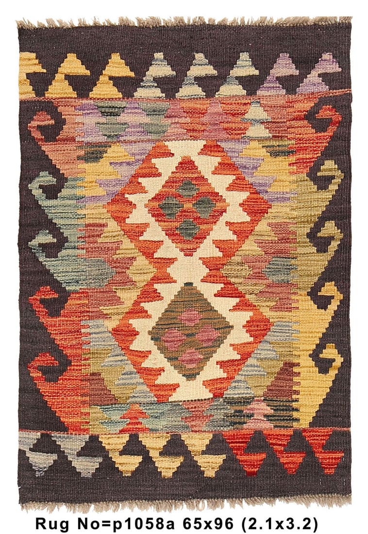 2 x 3 Natural Wool Flat Weave Handmade Kilim Rug Vegetable Dye: 2 x 3 Natural Wool Flat Weave Handmade Kilim Rug Vegetable Dye Free continental US Shipping Size in Feet: Width: 2.2 x Length: 3.2 Size in Inches: Width: 26 in x Length: 38 in Rug Type: Area Rug Color