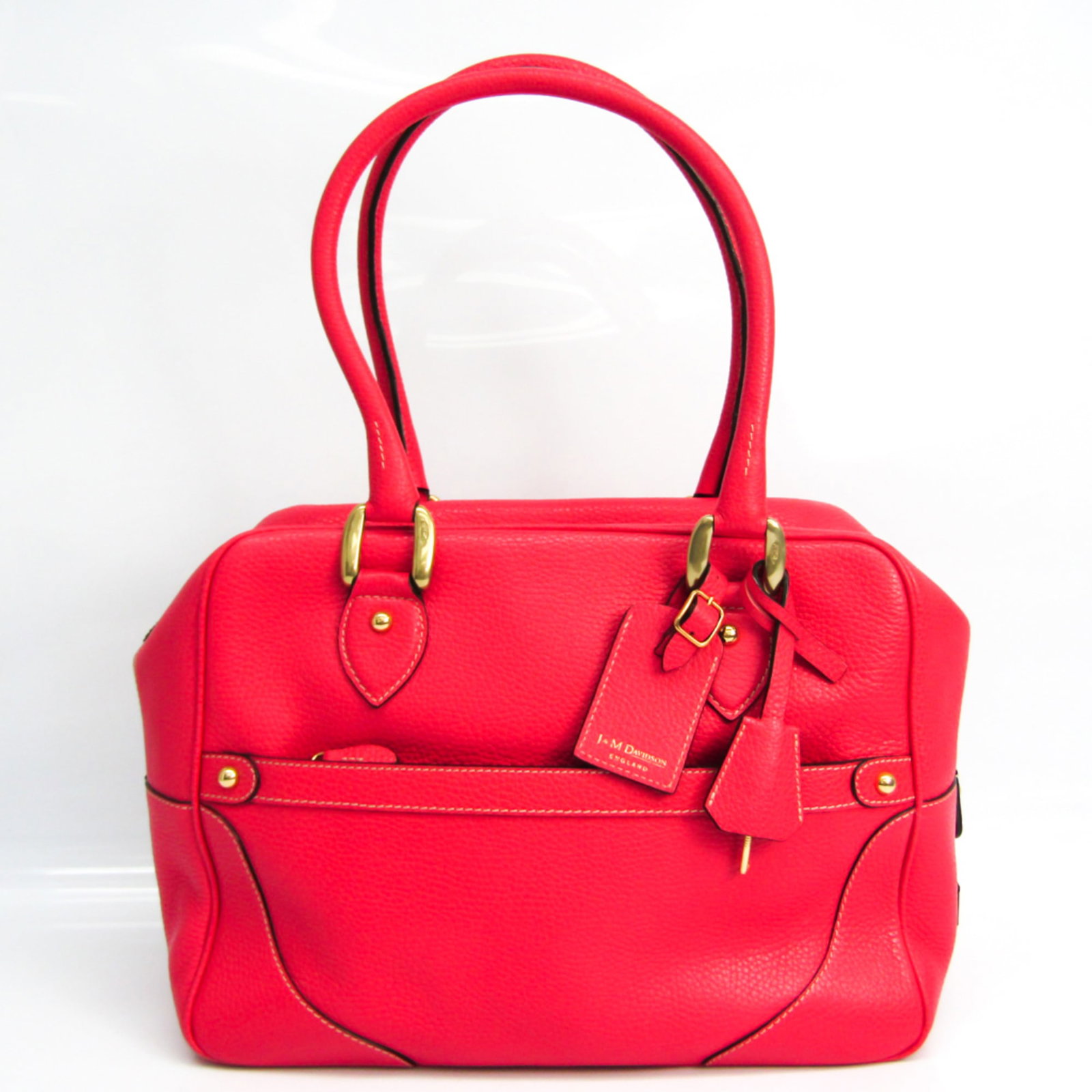J&M Davidson MIA Women's Leather Tote Bag Red Color: J&M Davidson MIA Women's Leather Tote Bag Red Color Brand: J&M Davidson Model: MIA Country of Origin: Spain Type: Tote bag Material: Leather Leather: Color: Red color Hardware Color: Matte gold Closur