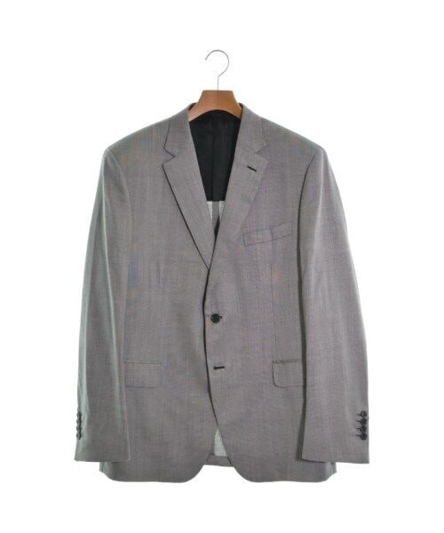 Brioni Tailored jacket Gray 56(Approx. L): Brioni Tailored jacket Gray 56(Approx. L) Size: 56(Approx. L) Type: Blazer Size Type: Regular Color: Gray Vintage: No Season: Spring Summer Jacket/Coat Length: 31 in Fit: Regular Handmade: No Chest Si