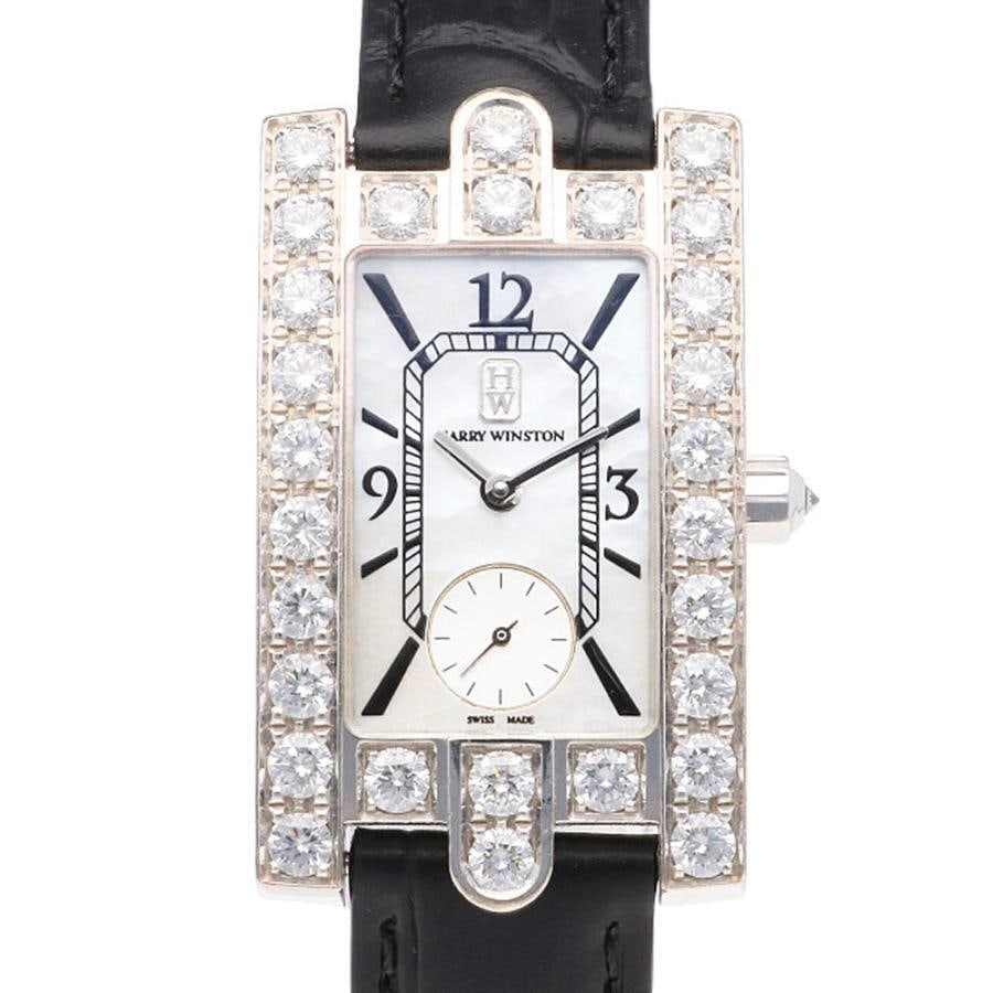 Harry Winston Avenue Classic 310LQW Quartz Ladies Watch Pre-Owned: Harry Winston Avenue Classic 310LQW Quartz Ladies Watch Pre-Owned Type: wristwatch *Brand: HARRY WINSTON *Model number: 310LQW *Target: Ladies *Color: Silver/Black *Series: Avenue Classic *Season/Seas