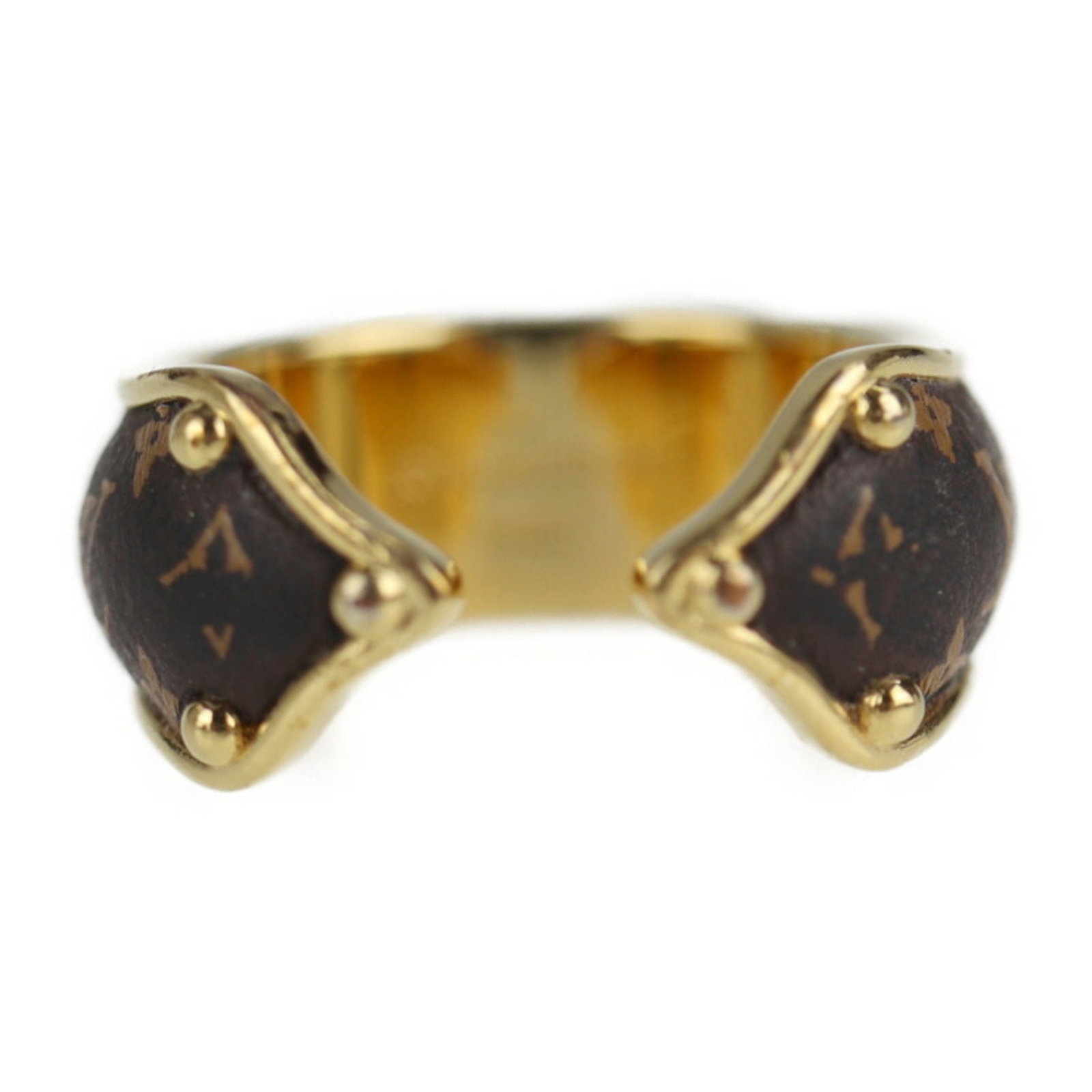 LOUIS VUITTON Louis Vuitton Berg Monogram Sweet Dream Ring M69607 Notation Size M Canvas Metal Brown: LOUIS VUITTON Louis Vuitton Berg Monogram Sweet Dream Ring M69607 Notation Size M Canvas Metal Brown Gold Brand: Louis Vuitton Model: Monogram Sweet Dream M69607 Country of Origin: Italy Type: Band ri