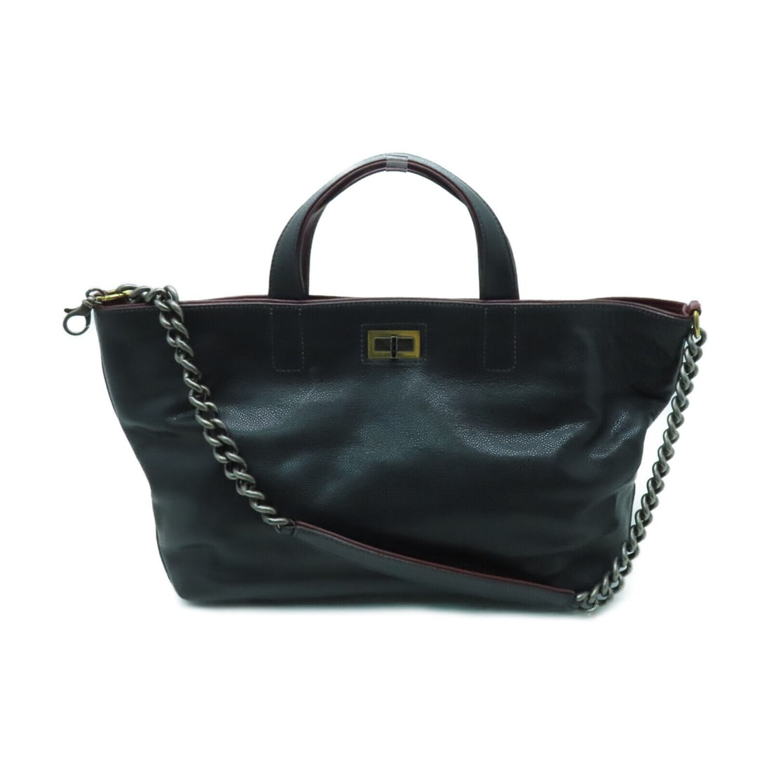 CHANEL CC SHW Chain Shoulder 2 Way Shoulder Tote Bag 49547 Caviar Black: CHANEL CC SHW Chain Shoulder 2 Way Shoulder Tote Bag 49547 Caviar Black Style: 2wayShoulder Bag Exterior Material: Caviar Skin (Grained Calf) Exterior Color: Black Bag Height: 9.8 Bag Depth: 5.1 Bag L