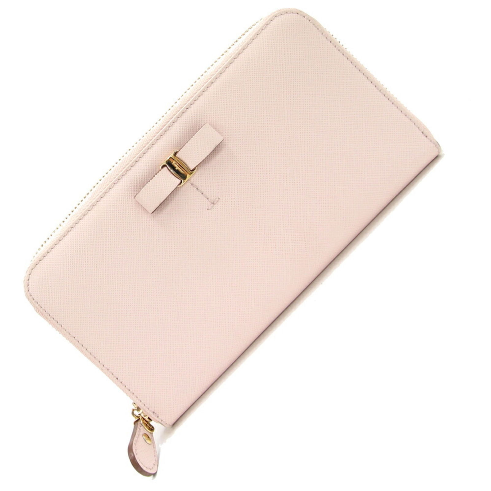 Salvatore Ferragamo Ferragamo Round Long Wallet Vara 22B044 Baby Pink Leather Ribbon Women's: Salvatore Ferragamo Ferragamo Round Long Wallet Vara 22B044 Baby Pink Leather Ribbon Women's Salvatore Brand: Salvatore Ferragamo Type: Long wallet (bi-fold) Gender: Women Material: Leather Leather: C