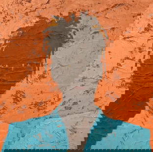 Asholasa DanielAll of Me2022: Asholasa DanielAll of Me2022 Creator: Asholasa Daniel (Nigerian) Creation Year: 2022 Dimensions: Height: 60 in (152.4 cm)Width: 42 in (106.68 cm)Depth: 1 in (2.54 cm) Medium: Canvas Acrylic