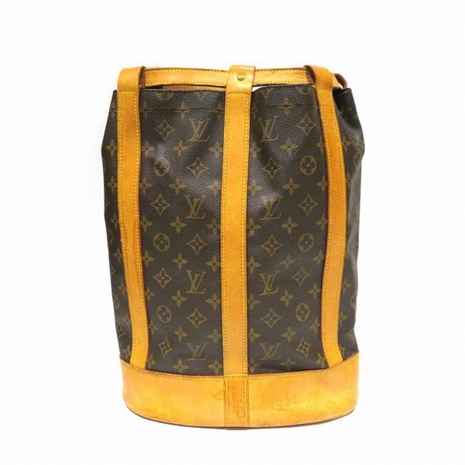 Louis Vuitton Monogram Randonnee GM M42244 Bag Shoulder Unisex: Louis Vuitton Monogram Randonnee GM M42244 Bag Shoulder Unisex Brand: Louis Vuitton Type: Shoulder bag Color: Brown Gender: Women Men Size (HxWxD): 47cm x 32cm x 16cm / 18.5 x 12.59 x 6.29 Condition: 