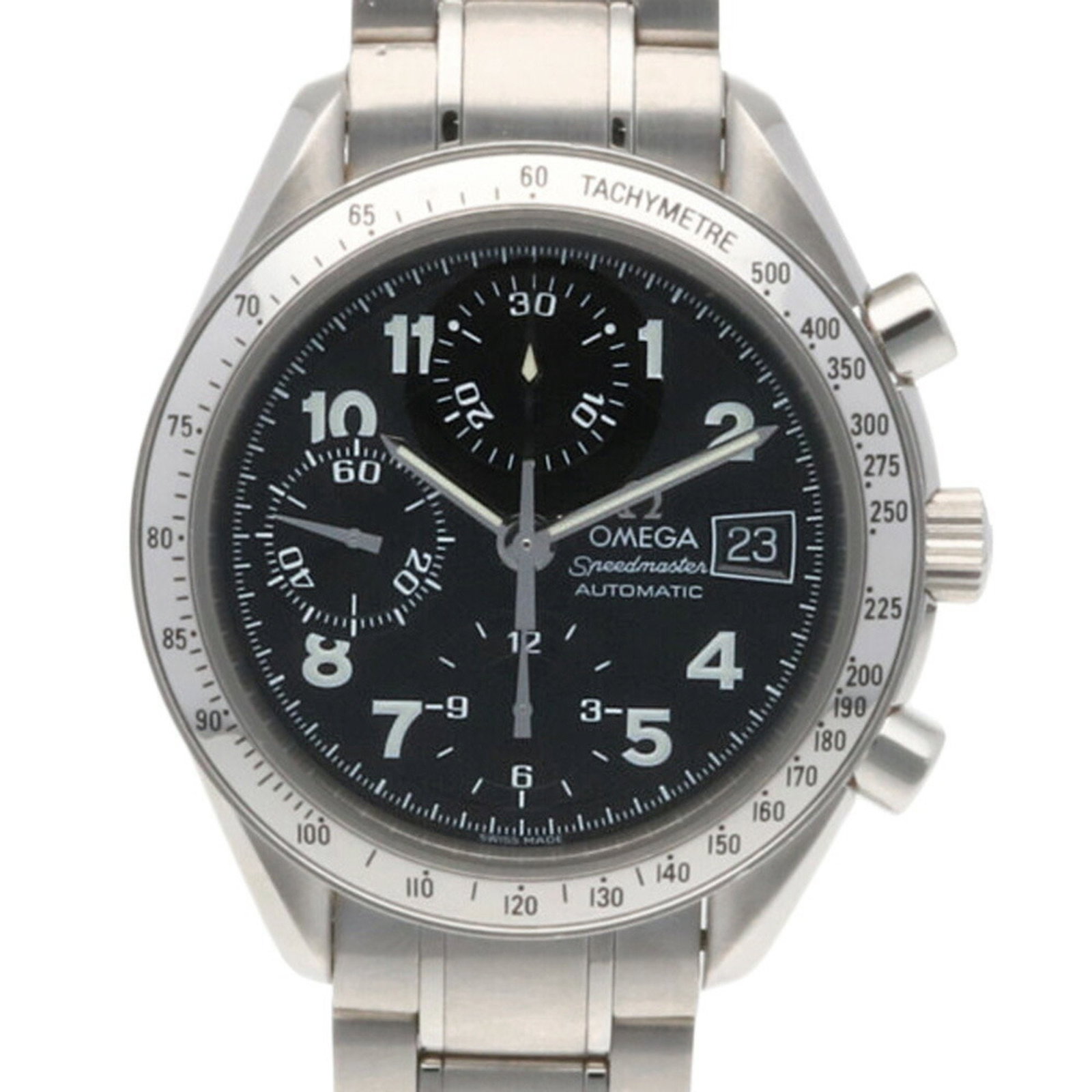 Omega OMEGA Speedmaster watch stainless steel 3513.52 self-winding men's: Omega OMEGA Speedmaster watch stainless steel 3513.52 self-winding men's Brand: Omega Line: Speedmaster Type: Wristwatch Gender: Men Display: Analog Material (Case): Stainless steel Material (Band): S