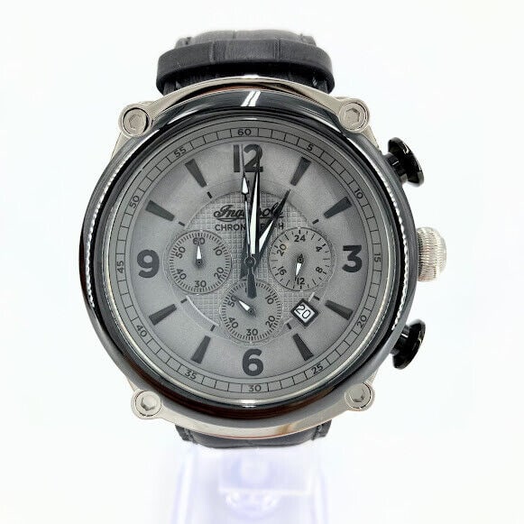Ingersoll MICHIGAN Quartz Analog Display Mens Watch Pre-Owned: Ingersoll MICHIGAN Quartz Analog Display Mens Watch Pre-Owned Type: wristwatch Actual size case width: approx. 4.5cm Belt width: approx. 2.2cm color gray Accessories Box/Instruction manual (no Japanes