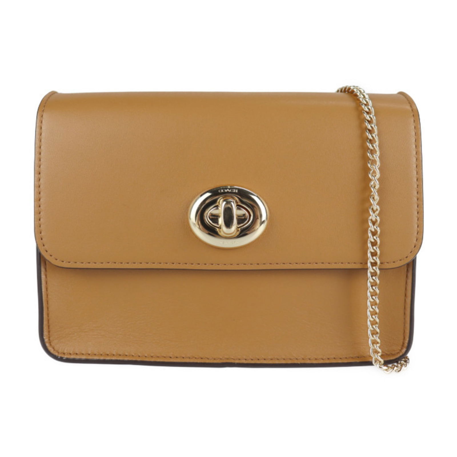 COACH Coach Bowery Shoulder Bag 57714 Calf Leather Light Saddle Brown Gold Hardware Chain Turn Lock: COACH Coach Bowery Shoulder Bag 57714 Calf Leather Light Saddle Brown Gold Hardware Chain Turn Lock 2WAY Clutch Crossbody Brand: Coach Model: Bowery 57714 Type: Clutch bag Shoulder bag Material: Leath