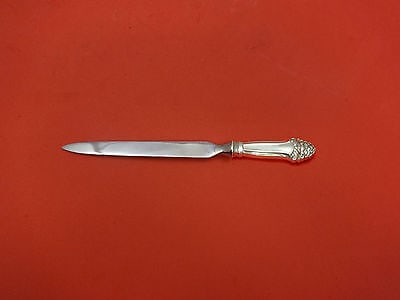 Sovereign Old by Gorham Sterling Silver Letter Opener HHWS Custom Made: Sovereign Old by Gorham Sterling Silver Letter Opener HHWS Custom Made Sovereign old by gorham sterling silver hollow handle with stainless implement letter opener approx. 8" custom made in the patter