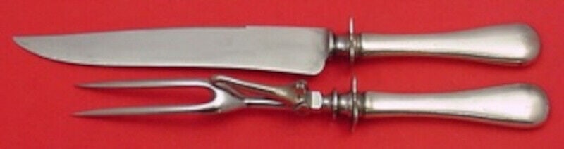 Wilton by Old Newbury Crafters ONC Sterling Silver Steak Carving Set 2pc 11": Wilton by Old Newbury Crafters ONC Sterling Silver Steak Carving Set 2pc 11" Wilton by old newbury crafterssterling silver hollow handle with stainless blade/tines steak carving set 2-piece (knife 11"