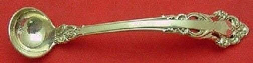 Grande Renaissance By Reed and Barton Sterling Mustard Ladle 4 3/4" Custom: Grande Renaissance By Reed and Barton Sterling Mustard Ladle 4 3/4" Custom Grande renaissance by reed & barton sterling silver custom made mustard ladle approx. 4 3/4" in the pattern grande renaissanc