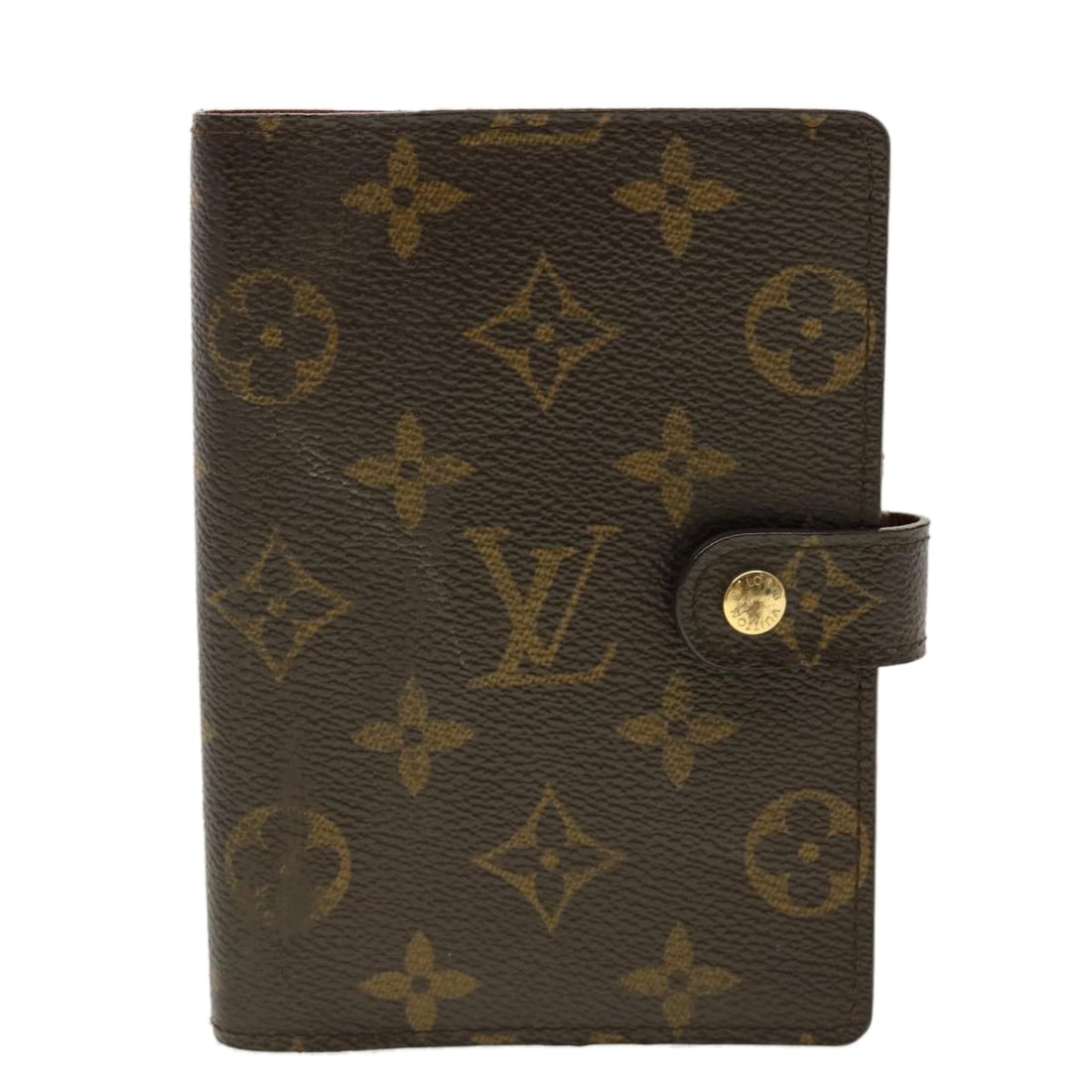 Louis Vuitton Agenda cover: Louis Vuitton Agenda cover Brand: Louis Vuitton Model: Agenda cover Color: Brown Material: Canvas Dimensions: W10cm x H14.5cm x D1.5cm Country of Origin: Spain Comments: Introducing the "Couverture Ag