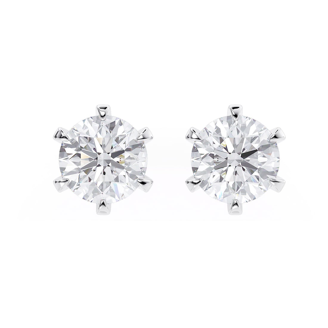 14K Gold 1.0 Ctw VS1 Earrings Studs Total Carat Weight: 1.0Ctw Metal: 14K Gold Metal Weight: 1.3: 14K Gold 1.0 Ctw VS1 Earrings Studs Total Carat Weight: 1.0Ctw Metal: 14K Gold Metal Weight: 1.3 Gemstone Clarity: VS1 Gemstone Color: E-F Gemstone Cut: VG-EX Gemstone Shape: Round Gemstone Treatment: