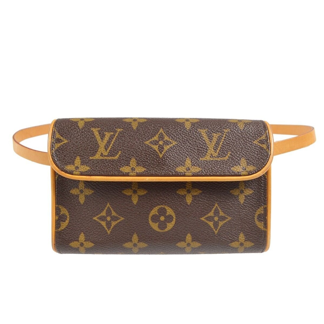 Louis Vuitton Pochette Florentine Belt Bum Bag #S Monogram M51855 FL0053: Louis Vuitton Pochette Florentine Belt Bum Bag #S Monogram M51855 FL0053 Bag Width: 6.3 Pattern: Monogram Bag Height: 4.3 Closure: Magnetic Snap Occasion: Casual Handle/Strap Color: Brown Size: Small 