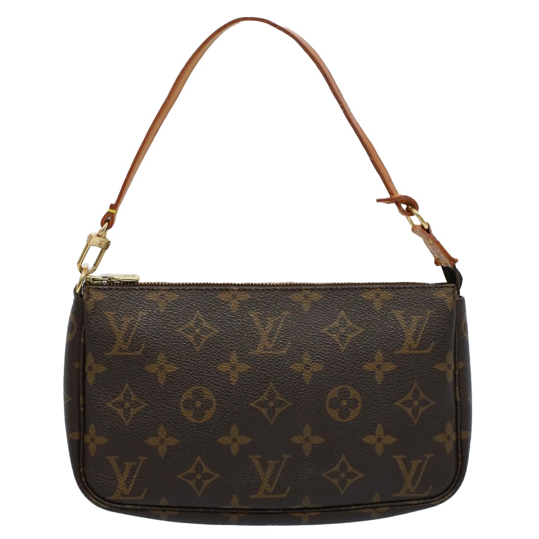 Louis Vuitton Pochette Accessoire: Louis Vuitton Pochette Accessoire Brand: Louis Vuitton Model: Pochette Accessoire Color: Brown Material: Canvas Dimensions: W21cm x H13cm x D3cm Country of Origin: France Comments: If you're looking f