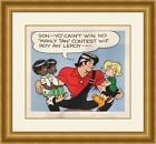 Al Capp Signed Lithograph Abner & Honest Abe Custom Framed PING: Al Capp Signed Lithograph Abner & Honest Abe Custom Framed PING Artist: Al Capp Unit Of Sale: Single Piece Signed By: Al Capp Size: Medium Date Of Creation: 1970-1989 Item Length: 33 in Region Of Orig