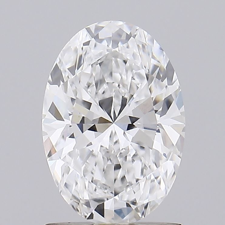 Ideal Loose Diamond - Oval 1.25ct D VVS2: Ideal Loose Diamond - Oval 1.25ct D VVS2 Ideal Cut: Yes Source: This is a real non-mined Diamond that has been grown in a lab Shape: Oval Carats: 1.25 Color: D Clarity: VVS2 Ratio: 1.4367 Polish: EX C