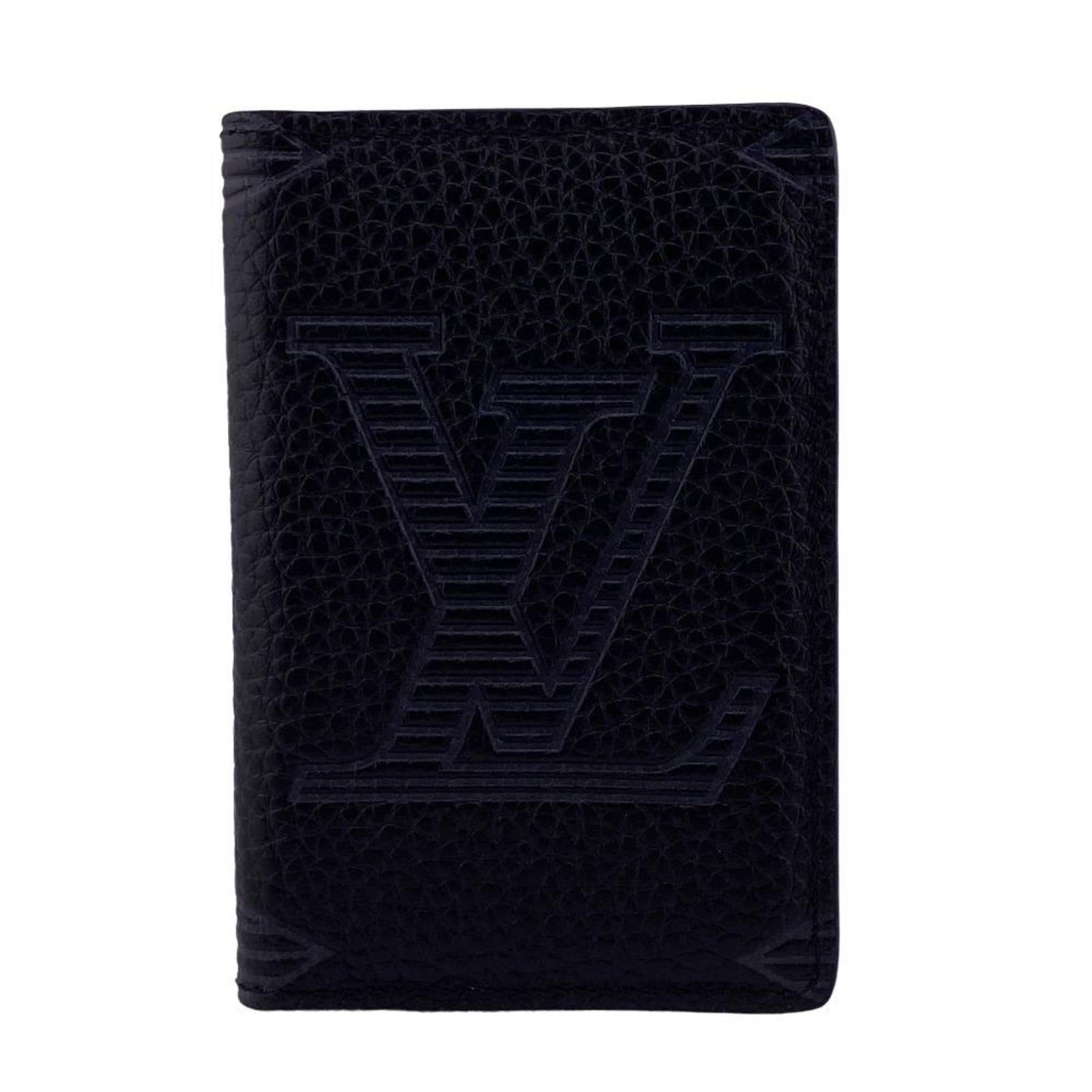 LOUIS VUITTON M80038 Organizer de Poche Giant Monogram Shadow Card Case Black Men's: LOUIS VUITTON M80038 Organizer de Poche Giant Monogram Shadow Card Case Black Men's Brand: Louis Vuitton Gender: Men Color: Black Material: Leather Leather: Leather/Fur Type: Taurillon leather Size (H