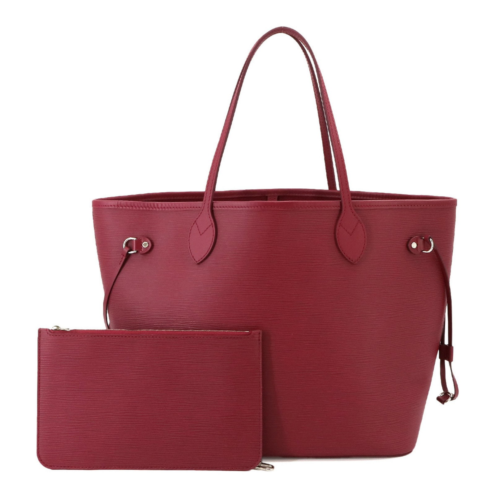 Louis Vuitton Epi Neverfull MM Leather Fuchsia M40882 Silver Hardware: Louis Vuitton Epi Neverfull MM Leather Fuchsia M40882 Silver Hardware Brand: Louis Vuitton Type: Handbag Material: Epi leather Epi leather: Color: Fuchsia Gender: Women Condition: Used (like new) Over