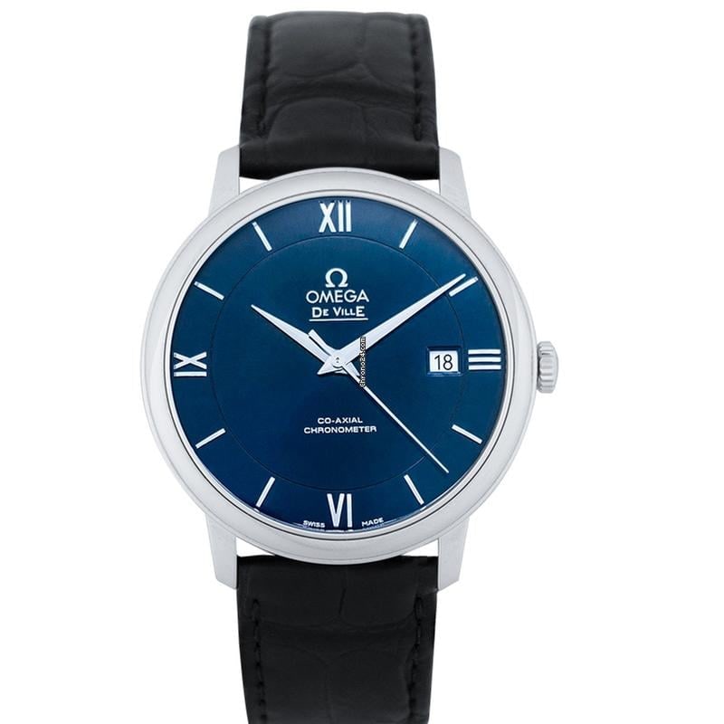 Omega De Ville Prestige 424.13.40.20.03.001 - De Ville Prestige Co-Axial 39.5 mm Automatic Blue: Omega De Ville Prestige 424.13.40.20.03.001 - De Ville Prestige Co-Axial 39.5 mm Automatic Blue Dial Steel Men's W Brand: Omega Model: De Ville Prestige Dealer product code: 7906A Movement: Automatic 