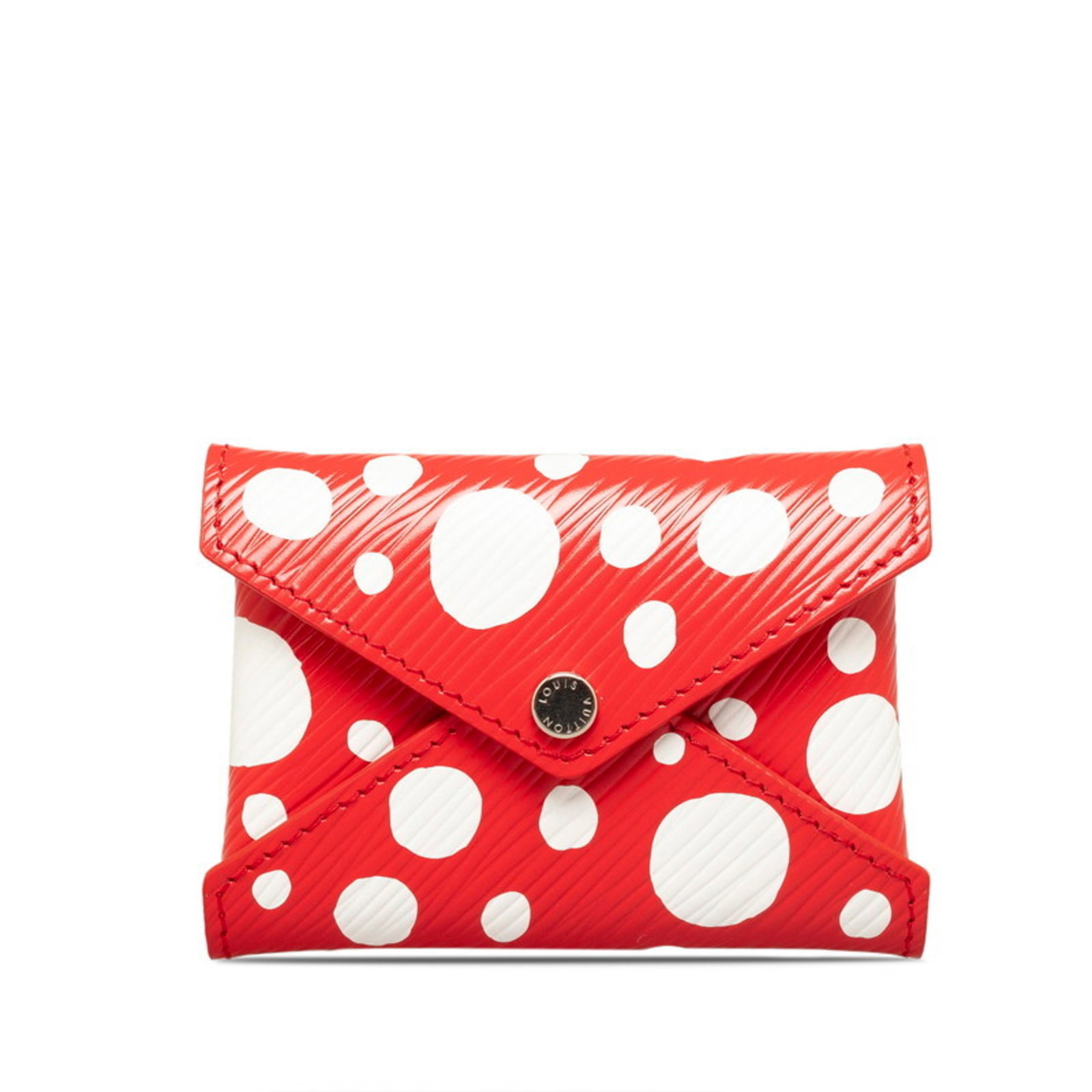Louis Vuitton x YK Yayoi Kusama Collaboration Pochette Kirigami Small Pouch Only M81959 Red White: Louis Vuitton x YK Yayoi Kusama Collaboration Pochette Kirigami Small Pouch Only M81959 Red White Leather Ladies LOUIS VUITTON Brand: Louis Vuitton Model: M81959 Type: Pochette Pouch Material: Leather