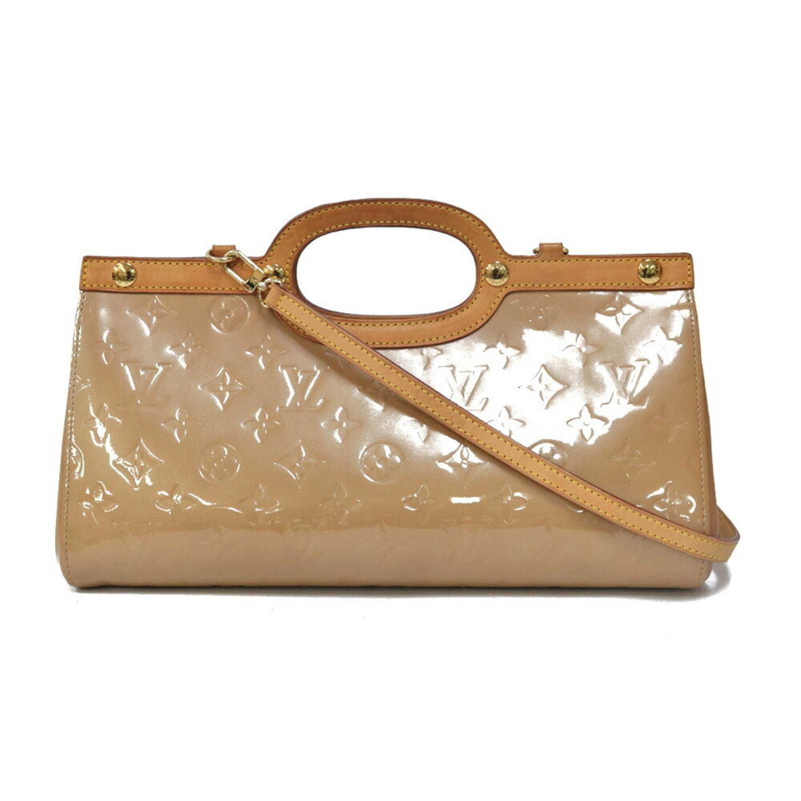 Louis Vuitton Roxbury Drive Monogram Vernis Shoulder Bag M91372 Beige Women's LOUIS VUITTON Handbag: Louis Vuitton Roxbury Drive Monogram Vernis Shoulder Bag M91372 Beige Women's LOUIS VUITTON Handbag Brand: Louis Vuitton Line: Monogram Vernis Country of Origin: Spain Type: Handbag Shoulder bag Mater