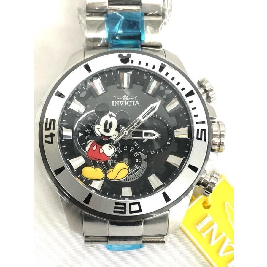 Invicta 27361 Disney Limited Mickey Mouse Stainless Steel Mens Watch: Invicta 27361 Disney Limited Mickey Mouse Stainless Steel Mens Watch Type: Wristwatch Description of Item Brand: Invicta Product Name: Mickey Mouse Watch Model Number: 27361 Accessories: Box Size: Cas