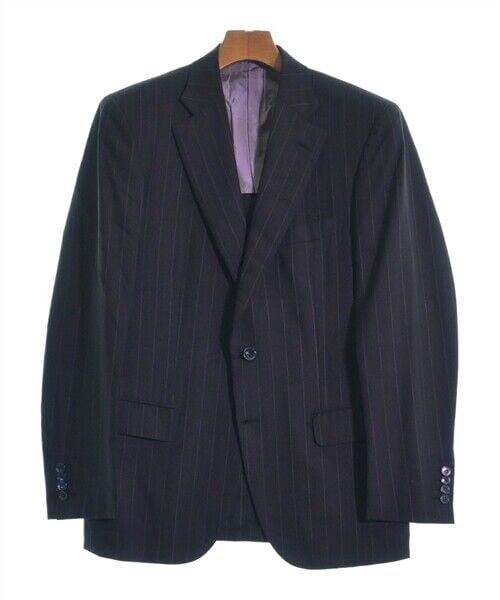 Brioni Tailored Jacket BlackxPurple(Stripe Pattern) 50(Approx. XL): Brioni Tailored Jacket BlackxPurple(Stripe Pattern) 50(Approx. XL) Color: BlackxPurple(Stripe Pattern) "Size (Men's): 50 (XL rank)" Size Type: Regular Type: tailored jacket None The BIDHAUS Guarantee: