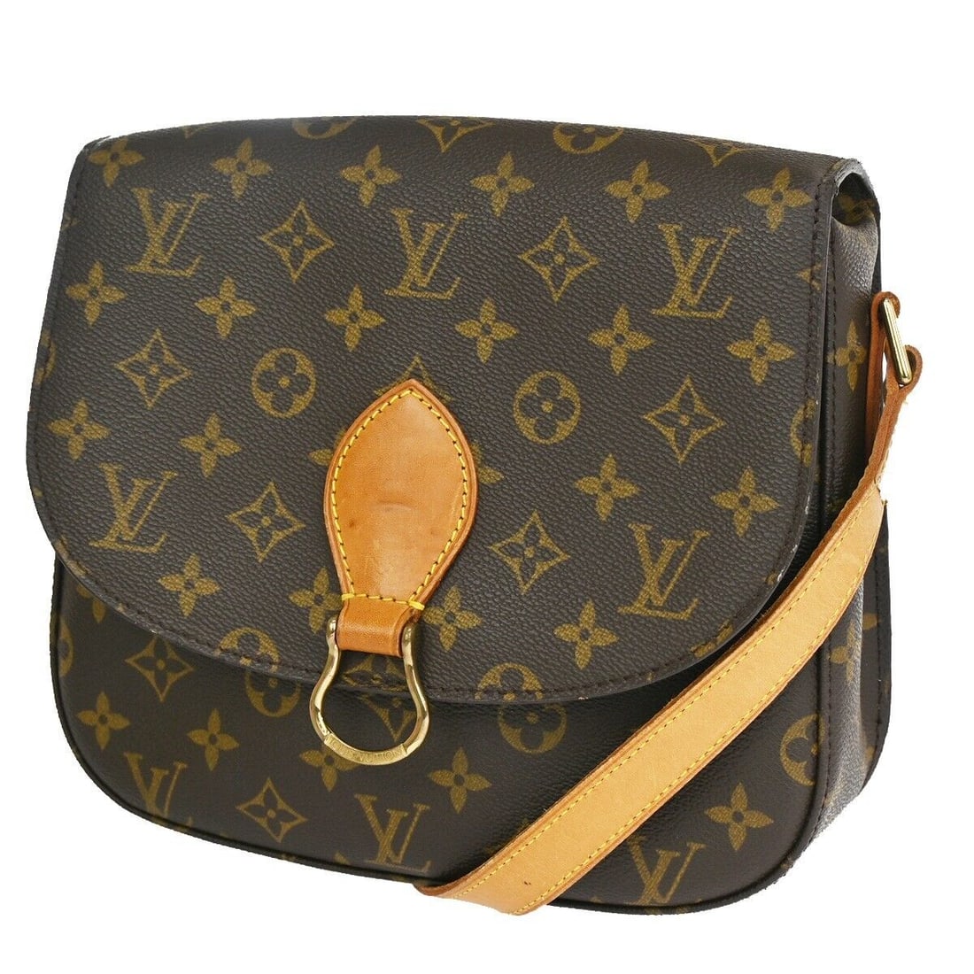 Louis Vuitton Saint Cloud: Louis Vuitton Saint Cloud Brand: Louis Vuitton Model: Saint Cloud Color: Brown Material: Canvas Dimensions: W 24 x H 20 x D 7 cm Comments: The Louis Vuitton Saint Cloud GM Crossbody Bag in Brown Monog